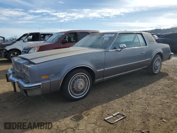 1982 Oldsmobile Toronado with VIN 1G3AZ57Y5CE325589, listed as a Copart auction lot 47707135 with 99,044 mi miles and Clean Title. Bid and sale history available at DreamBid. Image 1.