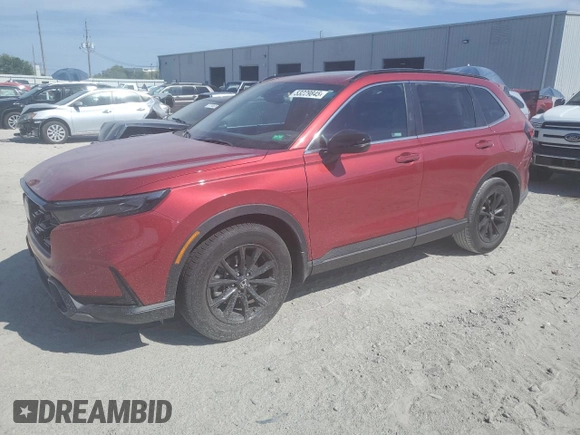2024 Honda CR-V Sport with VIN 7FARS5H56RE010419, listed as a Copart auction lot 53229845 with 19,705 mi miles and Salvage Title. Bid and sale history available at DreamBid. Image 1.