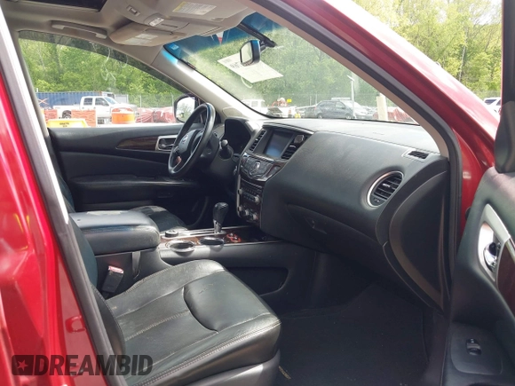 2013 Nissan Pathfinder SV with VIN 5N1AR2MM1DC641760, listed as a IAAI auction lot 42156769 with 149,850 mi miles and . Bid and sale history available at DreamBid. Image 5.