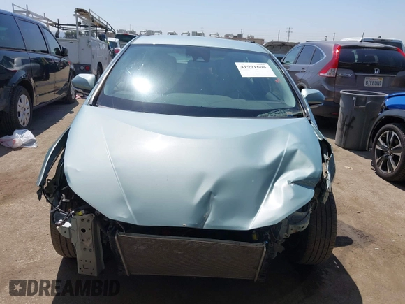 2017 Toyota Prius Two with VIN JTDKARFU9H3042326, listed as a IAAI auction lot 41991608 with 90,089 mi miles. Bid and sale history available at carsss.com. Image 12.