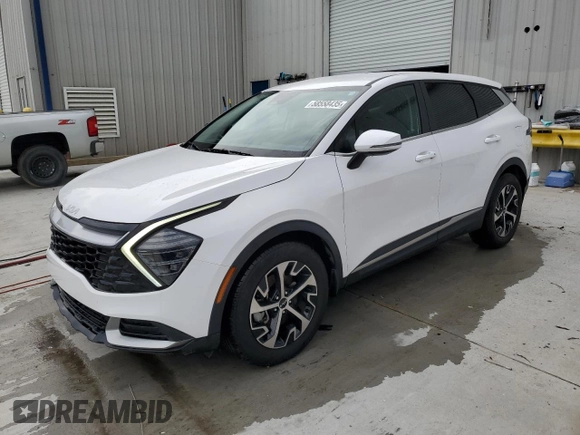 2024 Kia Sportage EX with VIN 5XYK33DF9RG148350, listed as a Copart auction lot 58558435 with 26,761 mi miles and Salvage title. Bid and sale history available at DreamBid. Image 1.