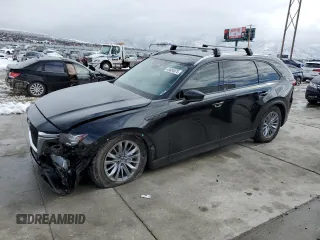 2024 Mazda CX-90 3.3 Turbo Preferred with VIN JM3KKBHD2R1131032, listed as a Copart auction lot 45604875 with 17,815 mi miles and Salvage Title. Bid and sale history available at carsss.com. Image 1.