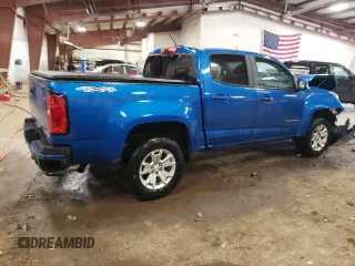 2021 Chevrolet Colorado 4WD LT with VIN 1GCGTCEN7M1175387, listed as a Copart auction lot 53794615 with Not provided miles and Non repairable. Bid and sale history available at DreamBid. Image 3.