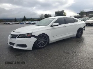 2017 Chevrolet Impala LS with VIN 2G11Z5SA0H9136538, listed as a Copart auction lot 47505965 with 145,491 mi miles and Salvage Title. Bid and sale history available at DreamBid. Image 1.