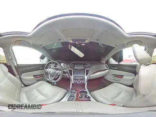 2015 Acura TLX V6 Advance with VIN 19UUB2F7XFA004587, listed as a Copart auction lot 86142474 with 0 mi miles and Salvage Title. Bid and sale history available at carsss.com. Image 13.