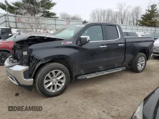 2020 Chevrolet Silverado 1500 LTZ with VIN 1GCRYGED2LZ295039, listed as a Copart auction lot 87745895 with 77,238 mi miles and Clean Title. Bid and sale history available at DreamBid. Image 1.