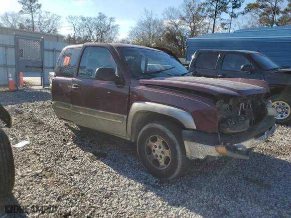 2003 Chevrolet Silverado 1500 LS with VIN 2GCEK19T931177318, listed as a Copart auction lot 42432955 with 0 mi miles and Salvage Title. Bid and sale history available at carsss.com. Image 4.