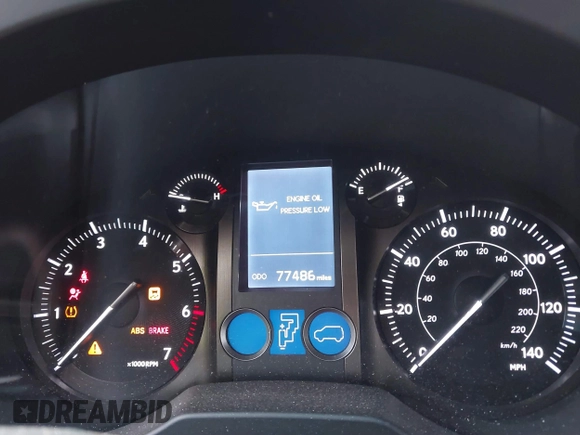 2014 Lexus GX with VIN JTJBM7FX3E5084445, listed as a IAAI auction lot 40640676 with 77,486 mi miles. Bid and sale history available at carsss.com. Image 7.