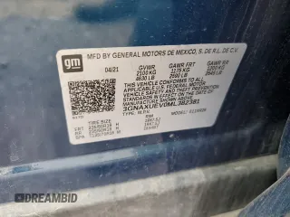 2021 Chevrolet Equinox LT z VIN 3GNAXUEV0ML382381, wystawiony jako Copart lot #54836515 z przebiegiem 88 630 mil mil oraz Szkoda całkowita • Salvage title. Historia ofert i sprzedaży dostępna na DreamBid. Obrazek 13.