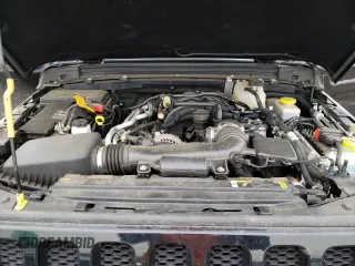 2022 Jeep Wrangler Unlimited Sport S with VIN 1C4HJXDGXNW242038, listed as a Copart auction lot 44771015 with 40,582 mi miles and Salvage Title. Bid and sale history available at DreamBid. Image 13.