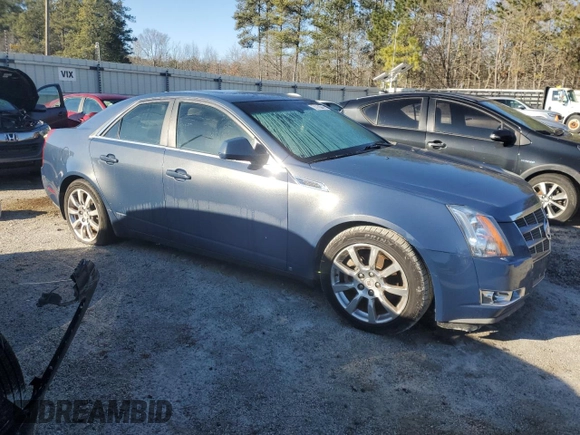 2009 Cadillac CTS RWD with VIN 1G6DV57V390101566, listed as a Copart auction lot 43567155 with 209,854 mi miles and Clean Title. Bid and sale history available at DreamBid. Image 4.