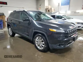 2014 Jeep Cherokee Limited with VIN 1C4PJMDS1EW266615, listed as a Copart auction lot 51103455 with 84,557 mi miles and Salvage Title. Bid and sale history available at carsss.com. Image 4.