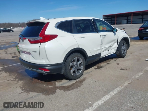 2017 Honda CR-V EX with VIN 2HKRW2H52HH650660, listed as a IAAI auction lot 41811459 with 30,669 mi miles. Bid and sale history available at carsss.com. Image 4.
