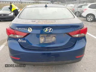 2016 Hyundai Elantra SE with VIN 5NPDH4AE7GH672890, listed as a IAAI auction lot 41087145 with 157,540 mi miles. Bid and sale history available at carsss.com. Image 16.