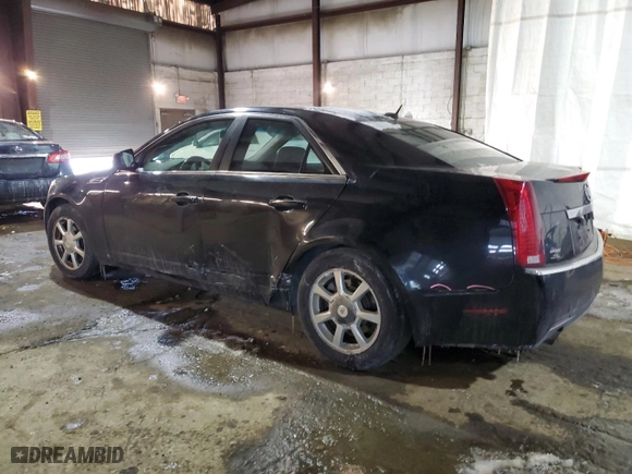 2008 Cadillac CTS RWD w/1SA with VIN 1G6DM577780121094, listed as a Copart auction lot 41765235 with 0 miles and Salvage Title. Bid and sale history available at carsss.com. Image 2.