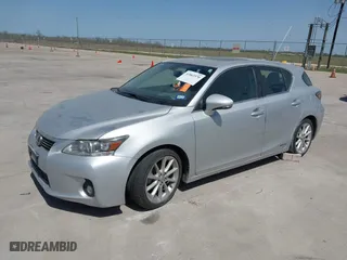 2012 Lexus CT 200h with VIN JTHKD5BH5C2115729, listed as a IAAI auction lot 41861970 with 109,760 mi miles. Bid and sale history available at carsss.com. Image 18.