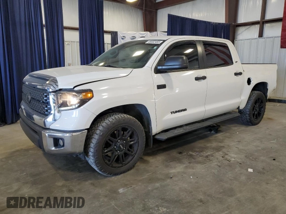 2020 Toyota Tundra 2WD SR5 with VIN 5TFEY5F14LX262160, listed as a Copart auction lot 46682465 with 93,384 mi miles and Salvage Title. Bid and sale history available at carsss.com. Image 1.