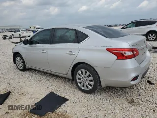 2017 Nissan Sentra S with VIN 3N1AB7AP4HY315617, listed as a Copart auction lot 55106835 with 87,561 mi miles and Salvage Title. Bid and sale history available at DreamBid. Image 2.