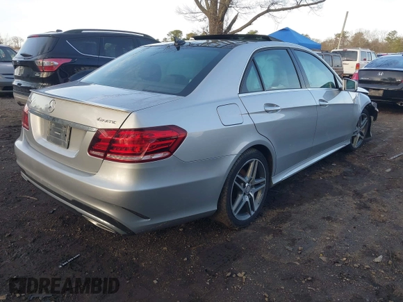 2014 Mercedes-Benz E 350 Luxury with VIN WDDHF8JB2EB043563, listed as a IAAI auction lot 41887276 with 73,003 mi miles and . Bid and sale history available at DreamBid. Image 4.