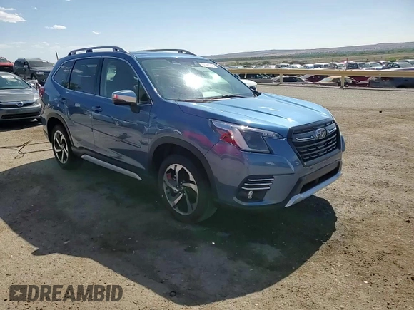 2023 Subaru Forester Touring z VIN JF2SKARC6PH502188, wystawiony jako Copart lot #56960245 z przebiegiem 10 487 mil mil oraz Szkoda całkowita • Salvage title. Historia ofert i sprzedaży dostępna na DreamBid. Obrazek 13.