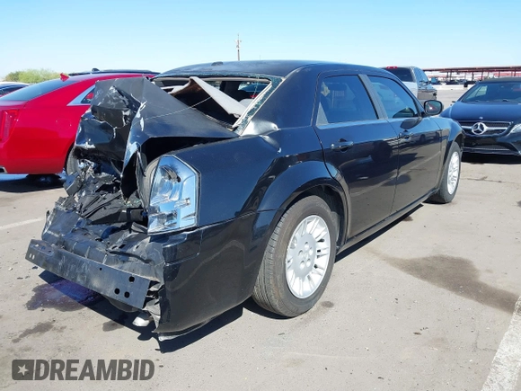 2007 Chrysler 300 with VIN 2C3KA43R47H888706, listed as a IAAI auction lot 41849210 with 135,156 mi miles. Bid and sale history available at carsss.com. Image 4.