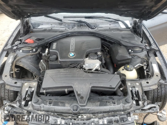 2015 BMW 3 Series 328i with VIN WBA3A5G5XFNS83508, listed as a Copart auction lot 54829345 with 242,400 mi miles and Salvage Title. Bid and sale history available at DreamBid. Image 11.