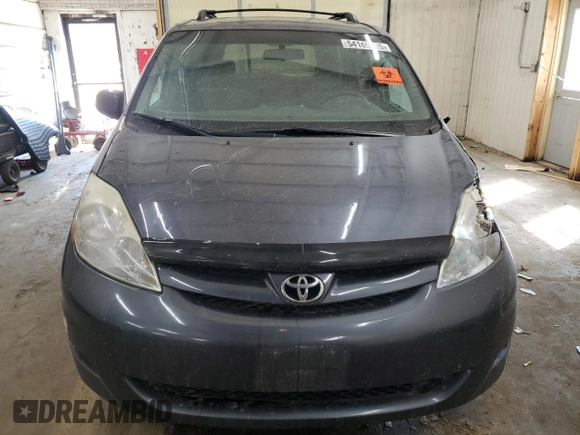 2009 Toyota Sienna CE with VIN 5TDZK23C39S284849, listed as a Copart auction lot 54169165 with 272,732 mi miles and Clean Title. Bid and sale history available at carsss.com. Image 5.