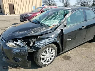 2013 Ford Focus S with VIN 1FADP3E28DL143460, listed as a Copart auction lot 48893115 with 112,552 mi miles and Salvage Title. Bid and sale history available at carsss.com. Image 11.