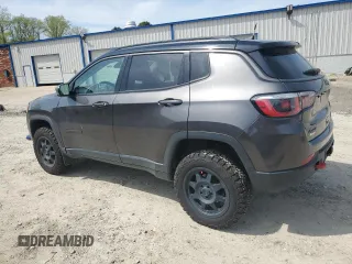 2019 Jeep Compass Trailhawk with VIN 3C4NJDDB9KT668729, listed as a Copart auction lot 51671255 with 116,398 mi miles and Clean Title. Bid and sale history available at DreamBid. Image 2.