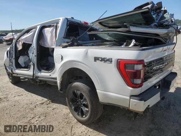 2023 Ford F-150 XL with VIN 1FTFW1E81PFA55626, listed as a Copart auction lot 52630525 with 0 mi miles and Salvage Title. Bid and sale history available at carsss.com. Image 2.