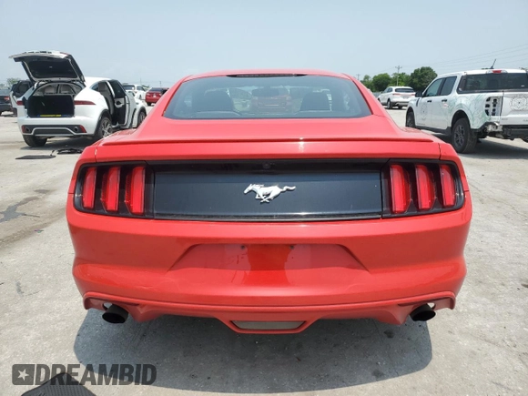 2015 Ford Mustang EcoBoost with VIN 1FA6P8TH7F5376556, listed as a Copart auction lot 59798195 with 91,649 mi miles and Salvage title. Bid and sale history available at DreamBid. Image 6.