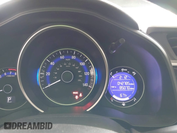 2016 Honda Fit EX with VIN JHMGK5H70GS004134, listed as a IAAI auction lot 42057740 with 42,785 mi miles and . Bid and sale history available at DreamBid. Image 7.