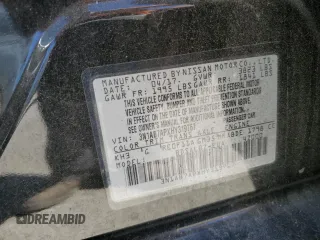 2017 Nissan Sentra SR with VIN 3N1AB7APXHY319767, listed as a Copart auction lot 48379535 with 109,504 mi miles and Salvage Title. Bid and sale history available at DreamBid. Image 13.
