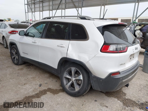 2019 Jeep Cherokee Limited with VIN 1C4PJMDX1KD197833, listed as a IAAI auction lot 42027945 with 153,053 mi miles and . Bid and sale history available at DreamBid. Image 3.