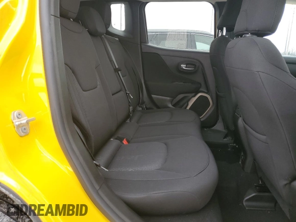 2017 Jeep Renegade Latitude with VIN ZACCJBBB4HPE72776, listed as a Copart auction lot 44373375 with 91,913 mi miles and Salvage Title. Bid and sale history available at carsss.com. Image 12.