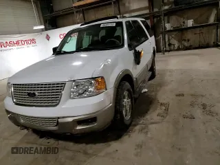 2003 Ford Expedition Eddie Bauer with VIN 1FMFU18L93LA32673, listed as a Copart auction lot 86389134 with 163,257 mi miles and Salvage Title. Bid and sale history available at carsss.com. Image 11.