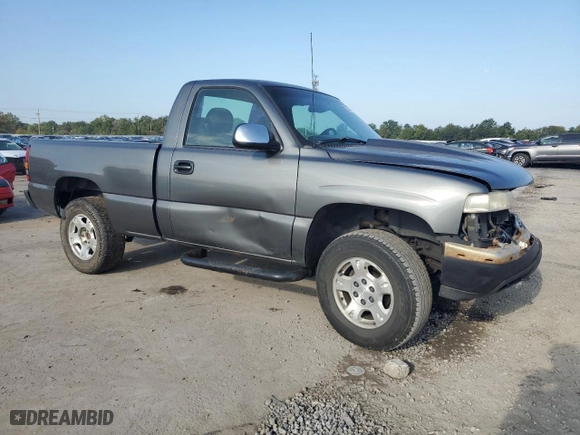 2002 Chevrolet Silverado 1500 LS with VIN 1GCEK14V12Z212738, listed as a Copart auction lot 72277074 with 175,846 mi miles and Salvage Title. Bid and sale history available at carsss.com. Image 4.