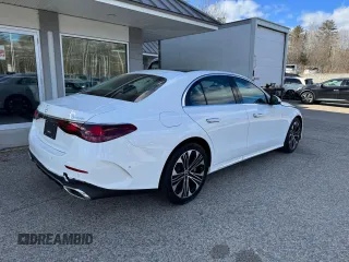 2025 Mercedes-Benz E 350 with VIN W1KLF4HB9SA111397, listed as a Copart auction lot 48554255 with 50 mi miles and Clean Title. Bid and sale history available at DreamBid. Image 4.