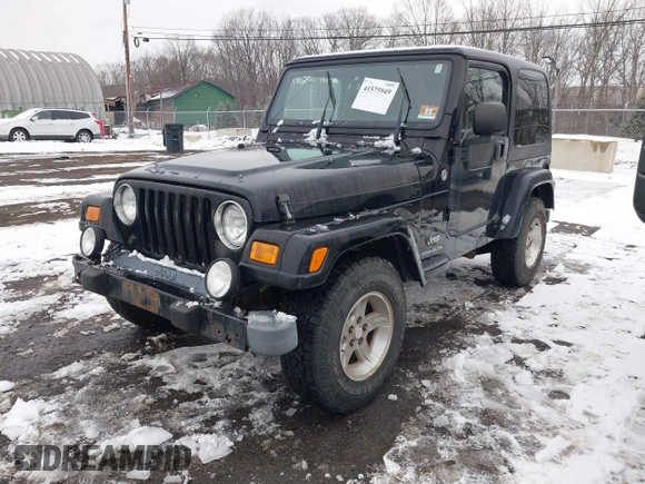 2005 Jeep Wrangler X with VIN 1J4FA39S55P353131, listed as a IAAI auction lot 41575949 with 154,026 mi miles and . Bid and sale history available at DreamBid. Image 17.