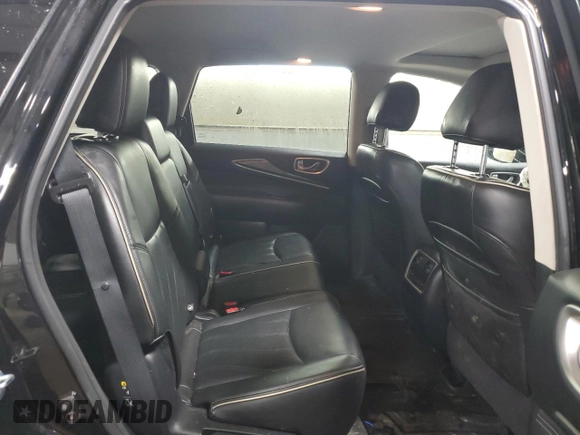 2017 Infiniti QX60 with VIN 5N1DL0MM7HC550677, listed as a Copart auction lot 50781605 with 87,274 mi miles and Salvage Title. Bid and sale history available at DreamBid. Image 10.