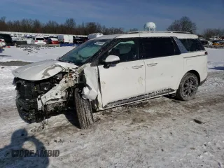 2024 Kia Carnival SX Prestige with VIN KNDNE5H31R6385159, listed as a Copart auction lot 42183595 with 15,903 mi miles and Salvage Title. Bid and sale history available at carsss.com. Image 1.