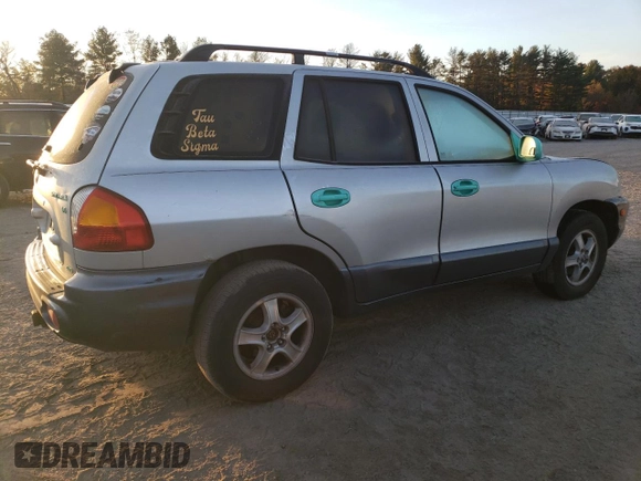 2004 Hyundai Santa Fe GLS with VIN KM8SC73D24U850410, listed as a Copart auction lot 78147144 with 181,995 mi miles and Salvage Title. Bid and sale history available at carsss.com. Image 3.