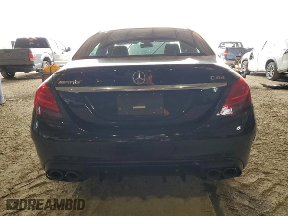 2021 Mercedes-Benz C 43 AMG z VIN W1KWF6EB8MR619569, wystawiony jako Copart lot #69717214 z przebiegiem Nie podano mil oraz Szkoda całkowita • Salvage title. Historia ofert i sprzedaży dostępna na DreamBid. Obrazek 6.
