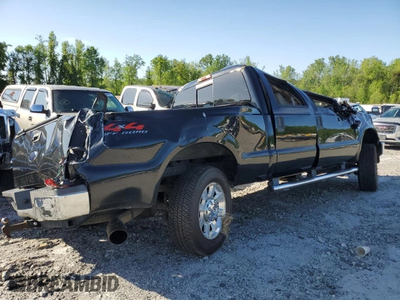 2009 Ford F-250 XL with VIN 1FTSW21R09EA35136, listed as a Copart auction lot 53234565 with 243,527 mi miles and Salvage title. Bid and sale history available at DreamBid. Image 3.