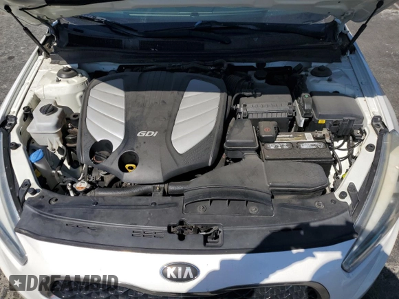 2014 Kia Cadenza Premium with VIN KNALN4D73E5155095, listed as a Copart auction lot 72916254 with 108,262 mi miles and Salvage Title. Bid and sale history available at carsss.com. Image 11.