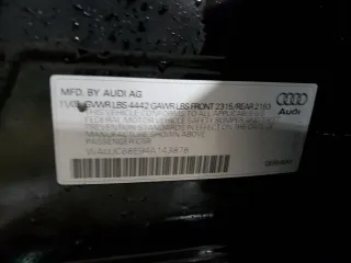 2004 Audi A4 1.8T with VIN WAUJC68E94A143878, listed as a Copart auction lot 88425685 with 71,338 mi miles and Salvage Title. Bid and sale history available at carsss.com. Image 12.