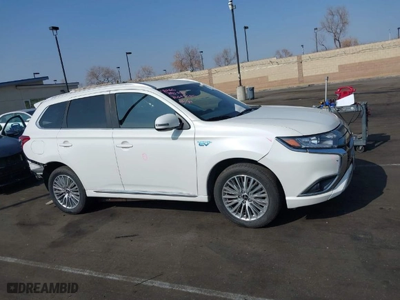 2019 Mitsubishi Outlander PHEV SEL with VIN JA4J24A57KZ049706, listed as a IAAI auction lot 41500699 with 160280 miles. Bid and sale history available at carsss.com. Image 14.