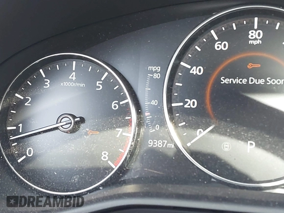 2023 Mazda 3 S Premium with VIN 3MZBPBDM8PM373434, listed as a IAAI auction lot 41234729 with 9,387 mi miles and . Bid and sale history available at DreamBid. Image 15.