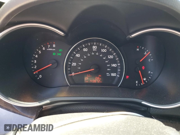 2014 Kia Sorento LX with VIN 5XYKTCA66EG497383, listed as a Copart auction lot 51547955 with 143,872 mi miles and Salvage Title. Bid and sale history available at carsss.com. Image 9.