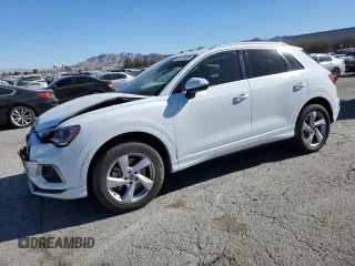 2021 Audi Q3 Premium with VIN WA1AUCF36M1089675, listed as a Copart auction lot 42175895 with 70,438 mi miles and Salvage Title. Bid and sale history available at carsss.com. Image 1.